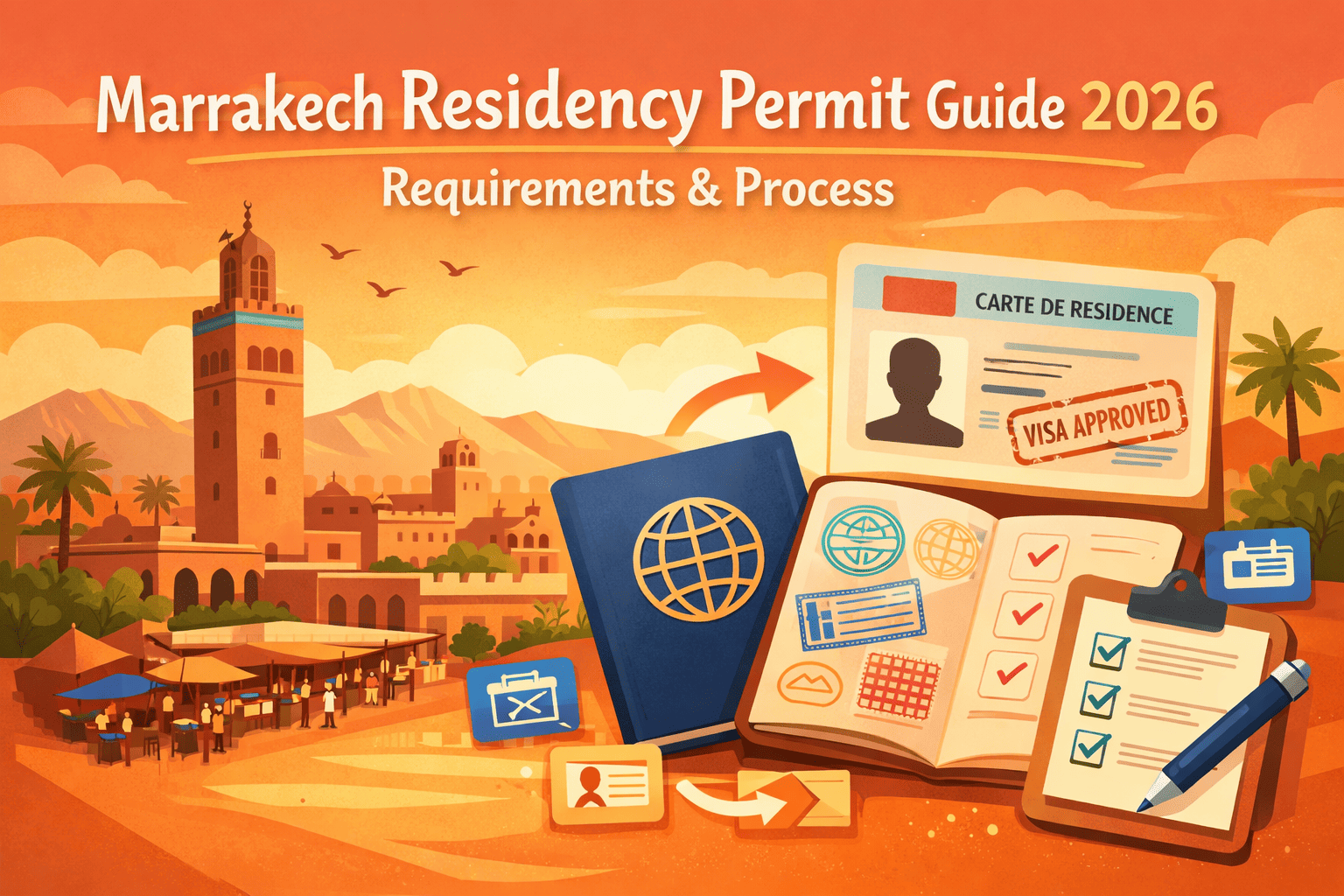 Marrakech Residency Permit