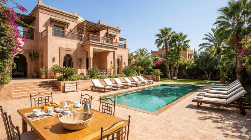 Rent a villa in Marrakech