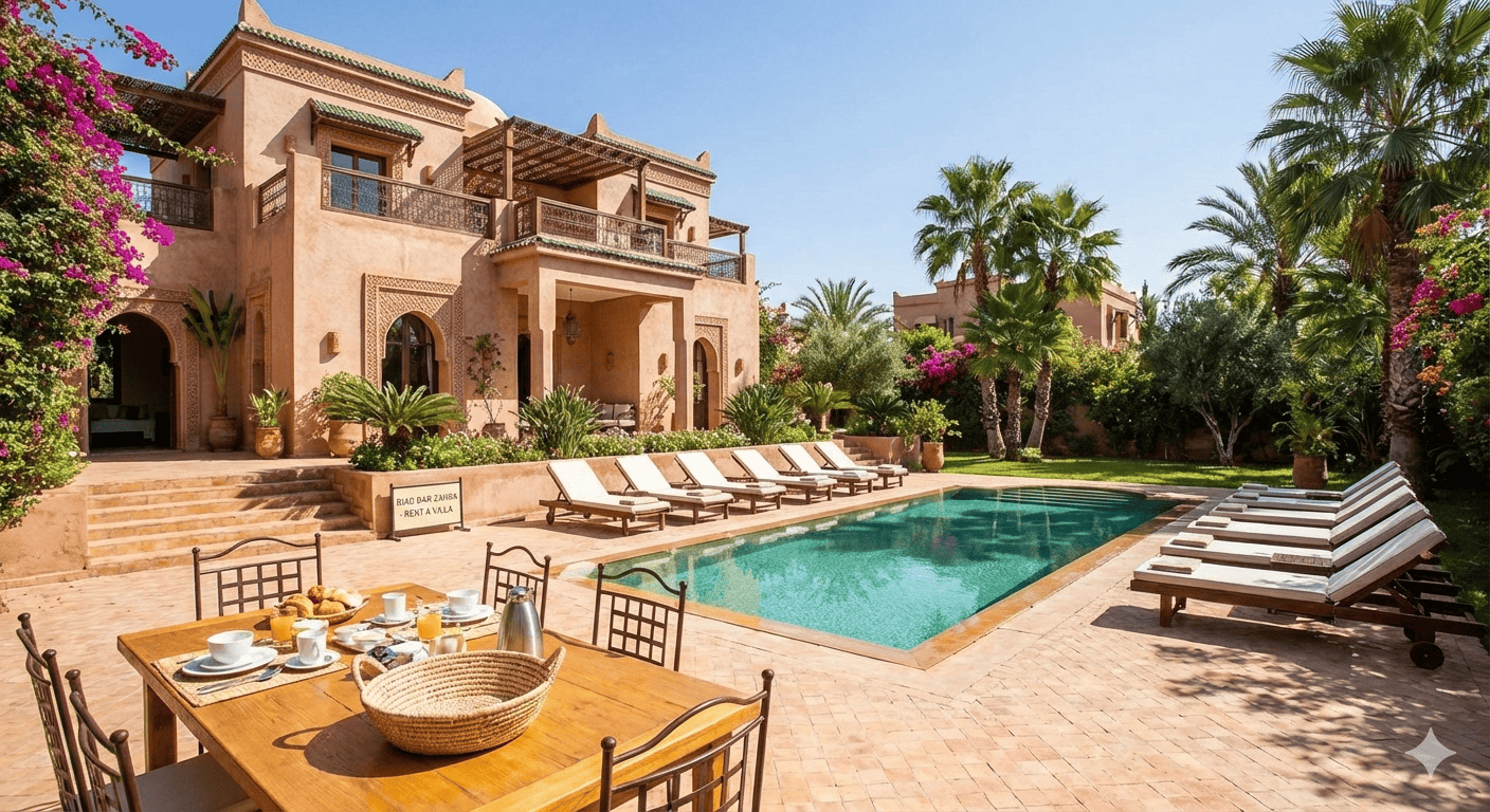 Rent a villa in Marrakech
