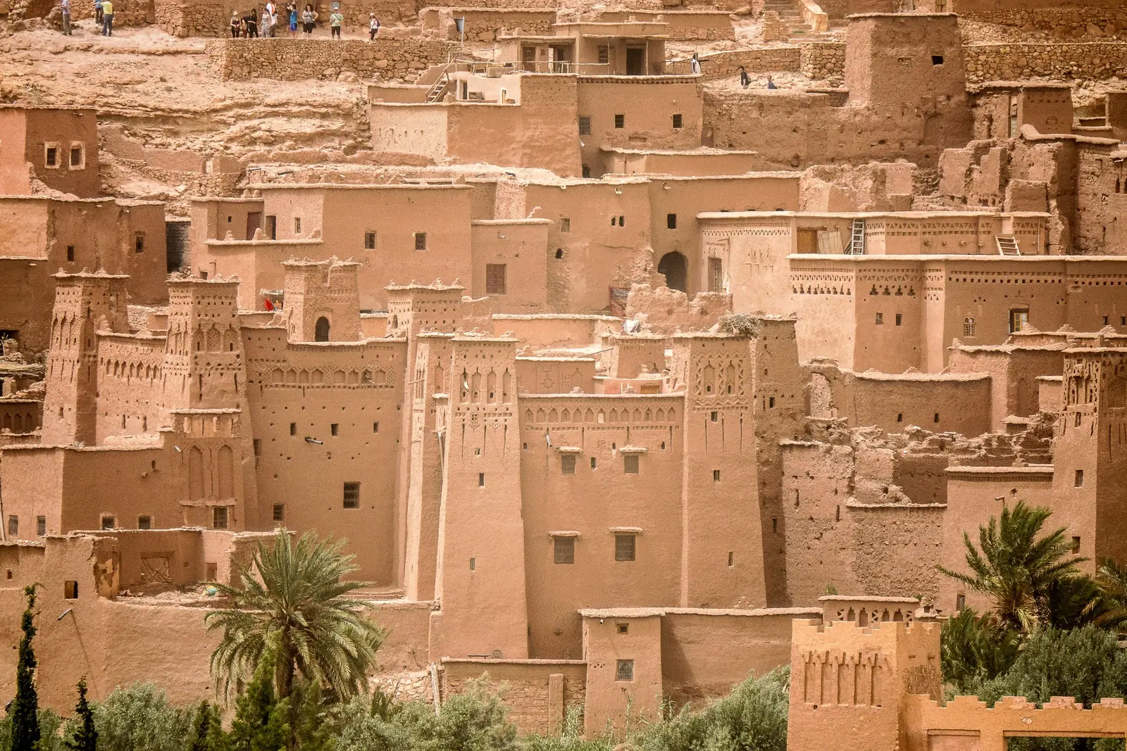 Earthen kasbahs of the ksar of Aït Ben Haddou